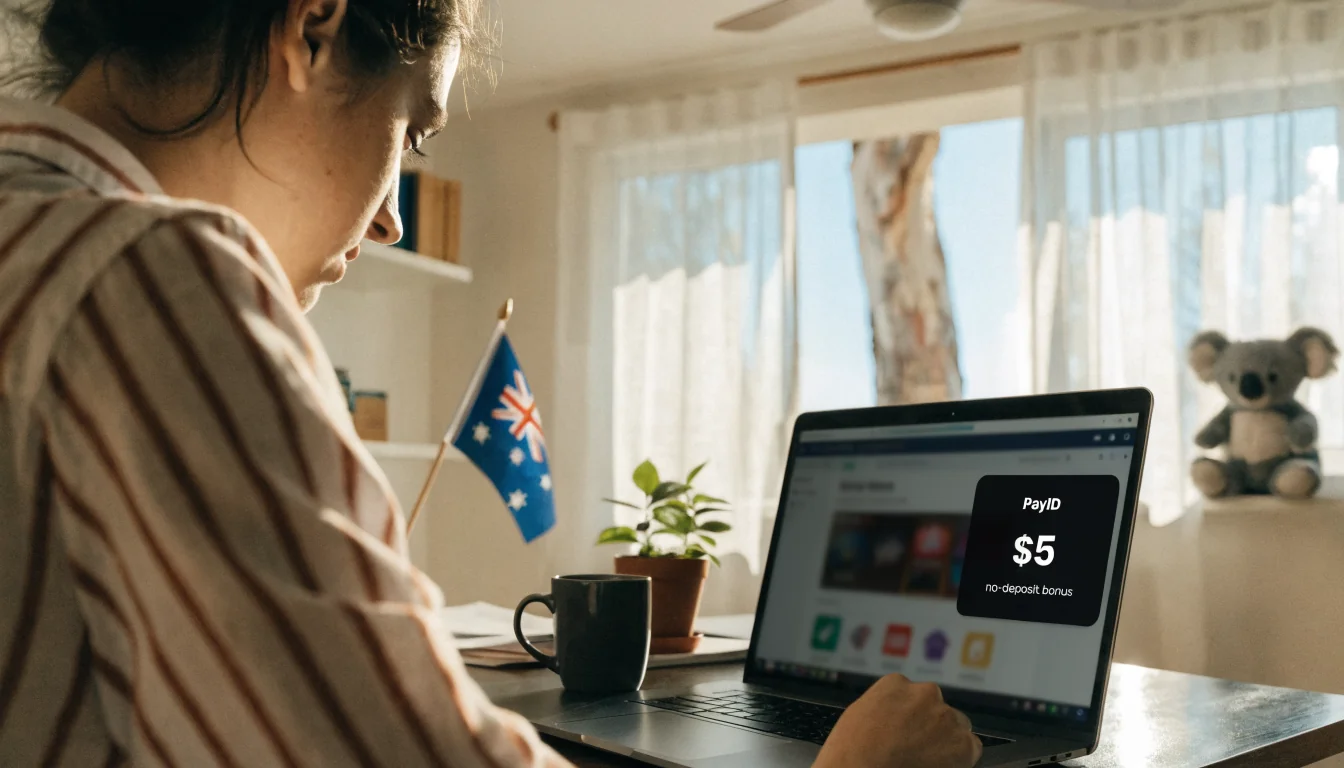 $5 PayID Casino No Deposit Bonus in Australia