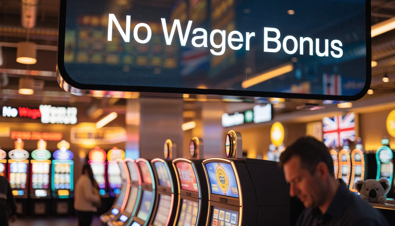 No Wager Casino Bonus Australia 2026: What It Means